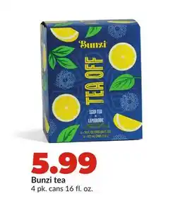 Hy-Vee Bunzi tea offer
