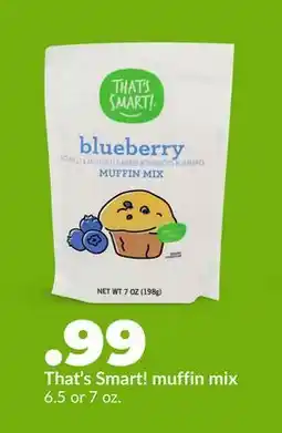 Hy-Vee That's Smart! muffin mix offer