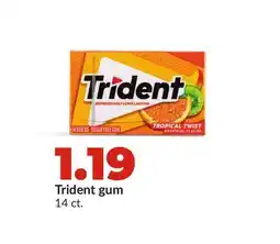 Hy-Vee Trident gum offer