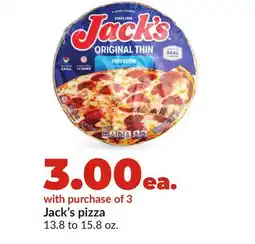 Hy-Vee Jack's pizza offer