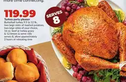 Hy-Vee Turkey party pleaser Butterball turkey offer