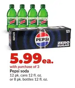 Hy-Vee Pepsi soda offer