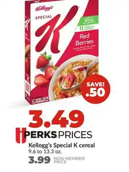 Hy-Vee Kellogg's Special K cereal offer