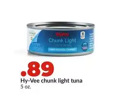 Hy-Vee Hy-Vee chunk light tuna offer