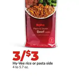 Hy-Vee Hy-Vee rice or pasta side offer