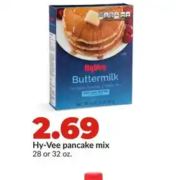 Hy-Vee Hy-Vee pancake mix offer