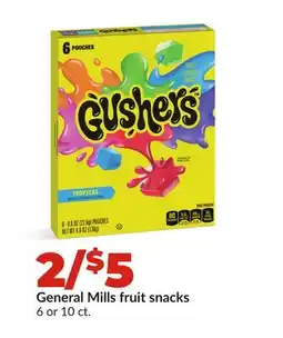 Hy-Vee General Mills fruit snacks offer