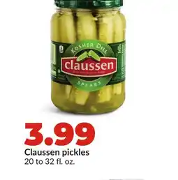 Hy-Vee Claussen pickles offer