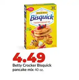 Hy-Vee Betty Crocker Bisquick pancake mix offer