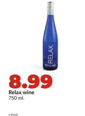 Hy-Vee Relax wine offer