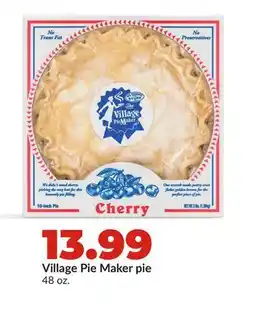 Hy-Vee Village Pie Maker pie offer