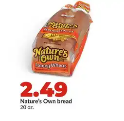 Hy-Vee Nature's Own bread offer