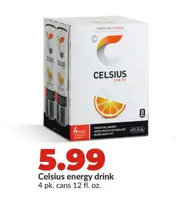 Hy-Vee Celsius energy drink offer