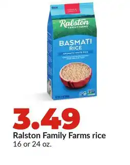 Hy-Vee Ralston Family Farms rice offer