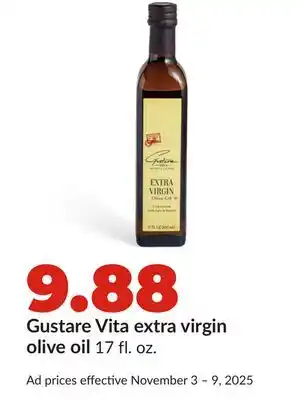 Hy-Vee Gustare Vita extra virgin olive oil offer