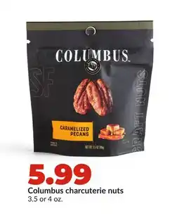 Hy-Vee Columbus charcuterie nuts offer