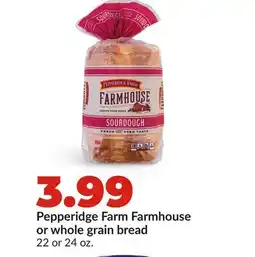 Hy-Vee Pepperidge Farm Farmhouse or whole grain bread offer