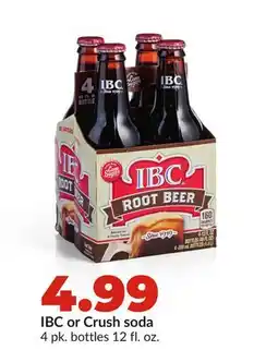 Hy-Vee IBC or Crush soda offer