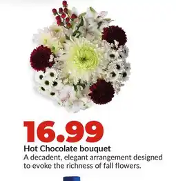 Hy-Vee Hot Chocolate bouquet offer