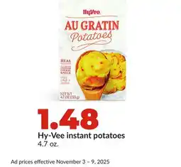 Hy-Vee Hy-Vee instant potatoes offer
