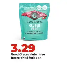 Hy-Vee Good Graces gluten free freeze-dried fruit offer