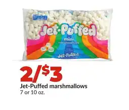Hy-Vee Jet-Puffed marshmallows offer