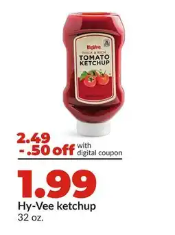 Hy-Vee Hy-Vee ketchup offer