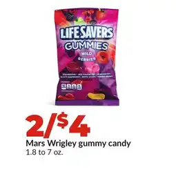 Hy-Vee Mars Wrigley gummy candy offer