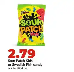 Hy-Vee Sour Patch Kids or Swedish Fish candy offer