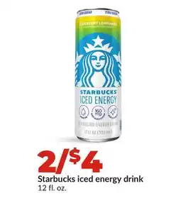 Hy-Vee Starbucks iced energy drink offer