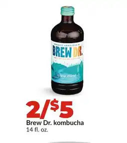 Hy-Vee Brew Dr. kombucha offer