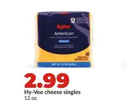 Hy-Vee Hy-Vee cheese singles offer