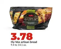 Hy-Vee Hy-Vee artisan bread offer