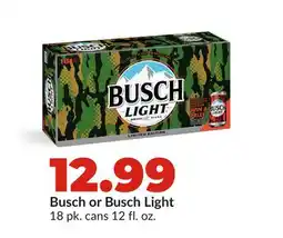 Hy-Vee Busch or Busch Light offer