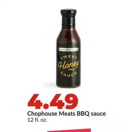 Hy-Vee Chophouse Meats BBQ sauce offer