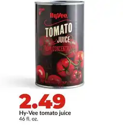 Hy-Vee Hy-Vee tomato juice offer