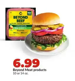 Hy-Vee Beyond Meat products offer