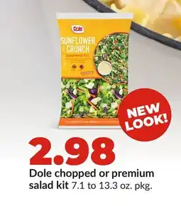 Hy-Vee Dole chopped or premium salad kit offer