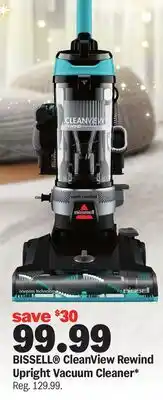 Meijer BISSELL CleanView Rewind Upright Vacuum Cleaner offer