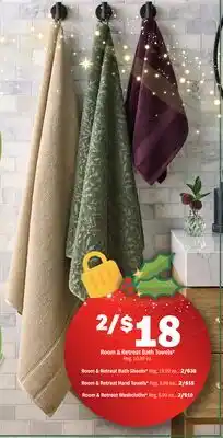Meijer Room & Retreat Bath Sheets offer