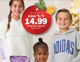Meijer Vively Girls' Apparel offer