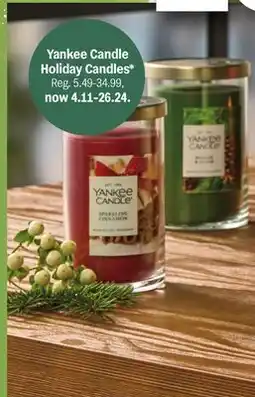 Meijer Yankee Candle Holiday Candles offer