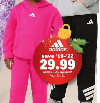 Meijer adidas Kids' Apparel offer