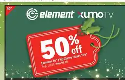 Meijer Element 40 FHD Xumo Smart TVs offer