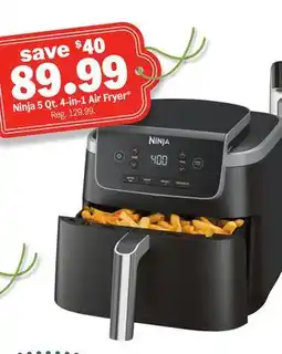 Meijer Ninja 5 Qt. 4-in-1 Air Fryer offer