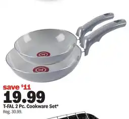 Meijer T-FAL 2 Pc. Cookware Set offer