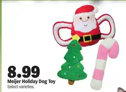 Meijer Meijer Holiday Dog Toy offer