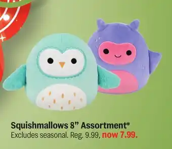 Meijer Squishmallows 8 Assortment offer