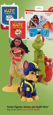 Meijer Tonies Figures, Games and Audio Sets offer
