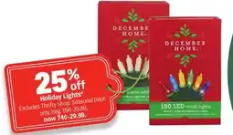 Meijer Holiday Lights offer
